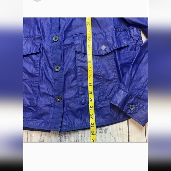 Anthropologie Hei Hei‎ Wax Coated Utility Swing jacket - Picture 7 of 8